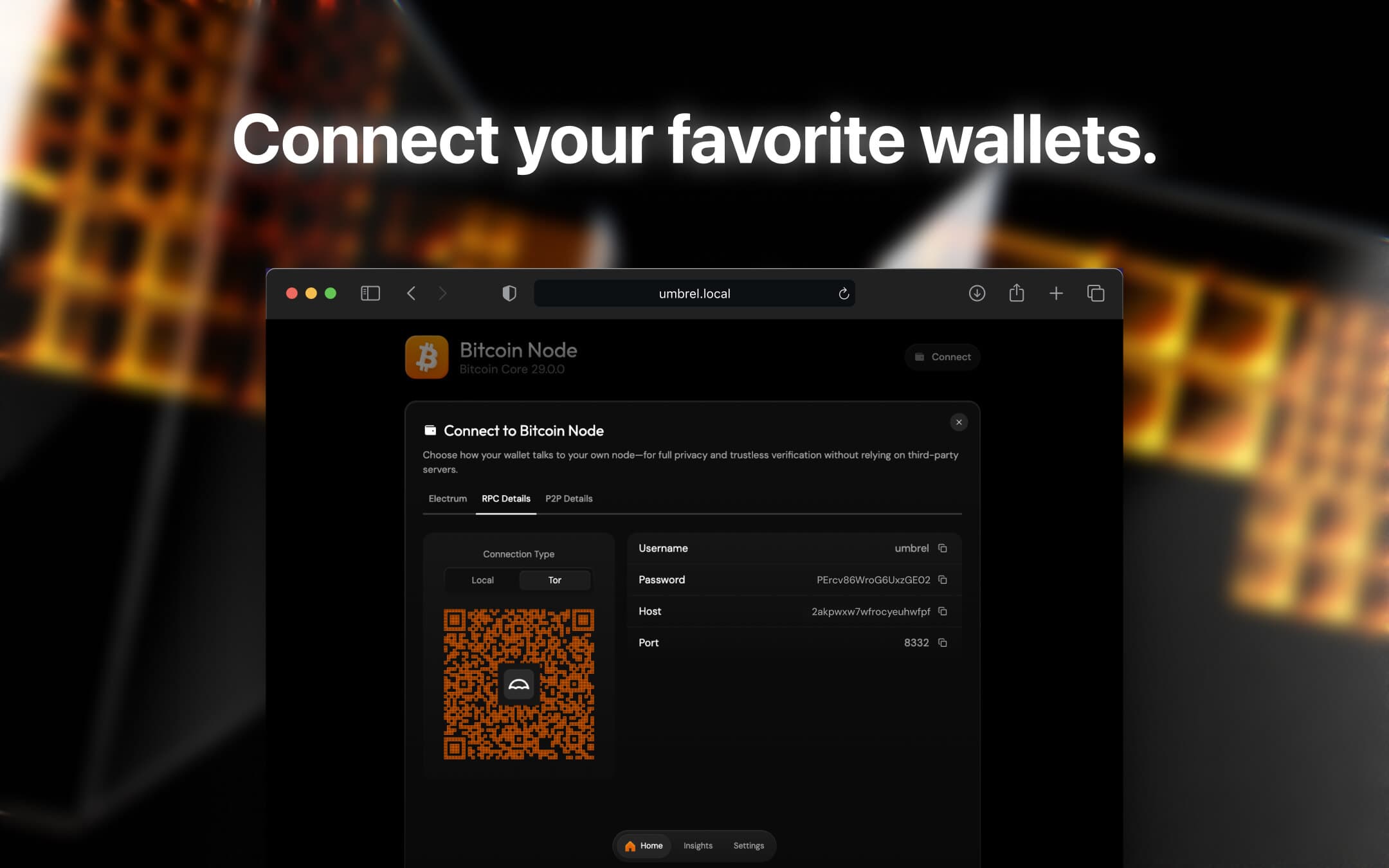 Screenshot 2 of Bitcoin Node app on Umbrel App Store