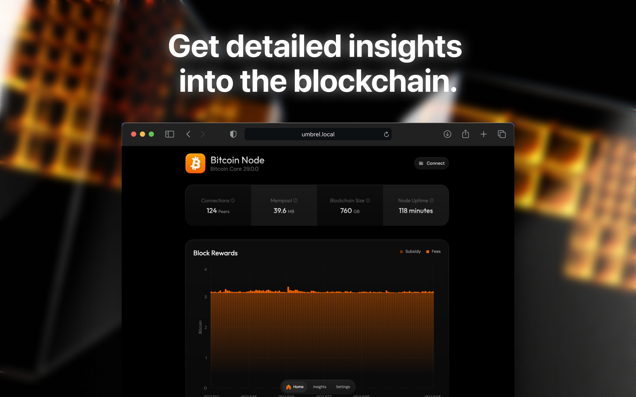 Screenshot 3 of Bitcoin Node app on Umbrel App Store