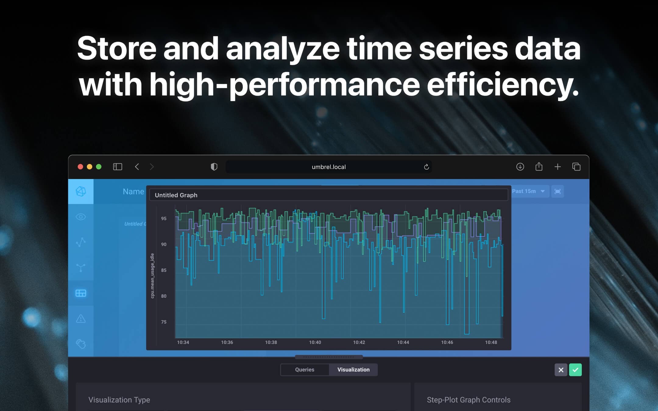 Screenshot 2 of InfluxDB app on Umbrel App Store