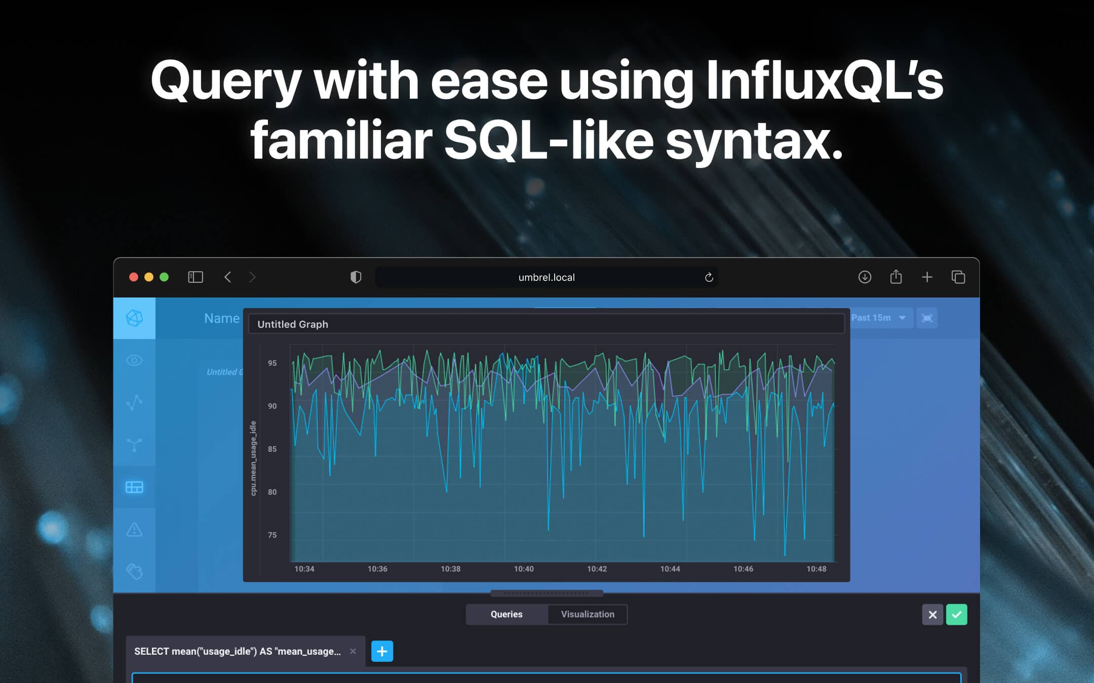 Screenshot 3 of InfluxDB app on Umbrel App Store