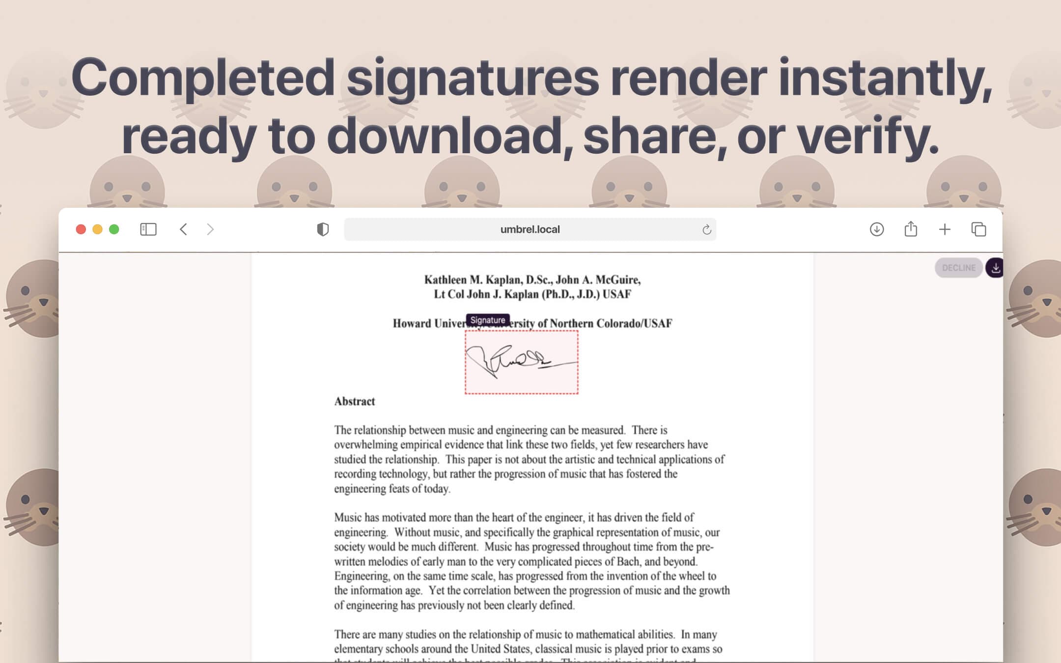 Screenshot 4 of DocuSeal app on Umbrel App Store
